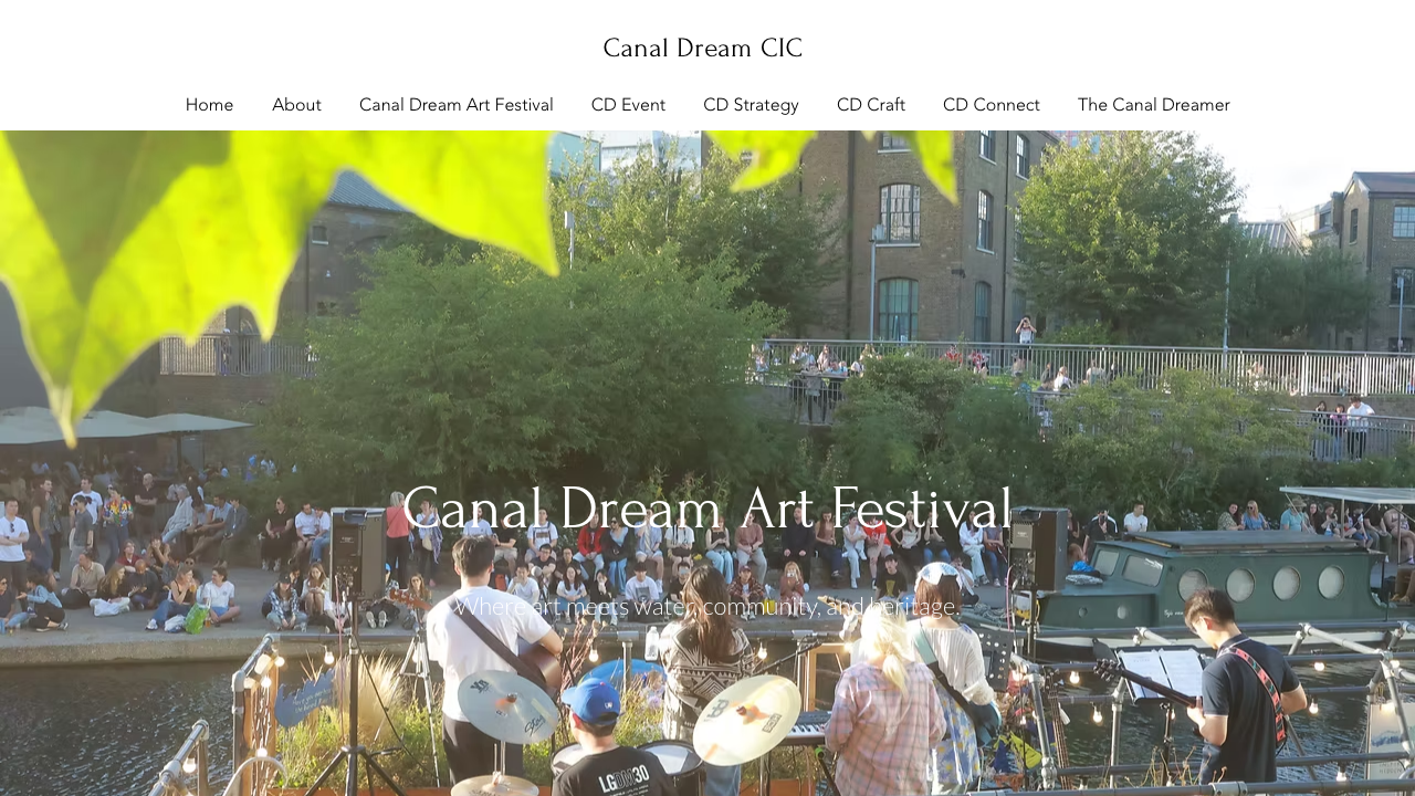 CANAL DREAM CIC website preview