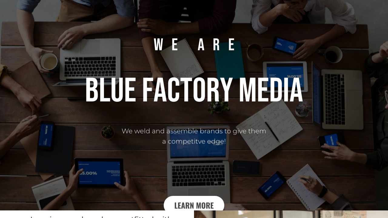 BLUE FACTORY MEDIA LTD website preview