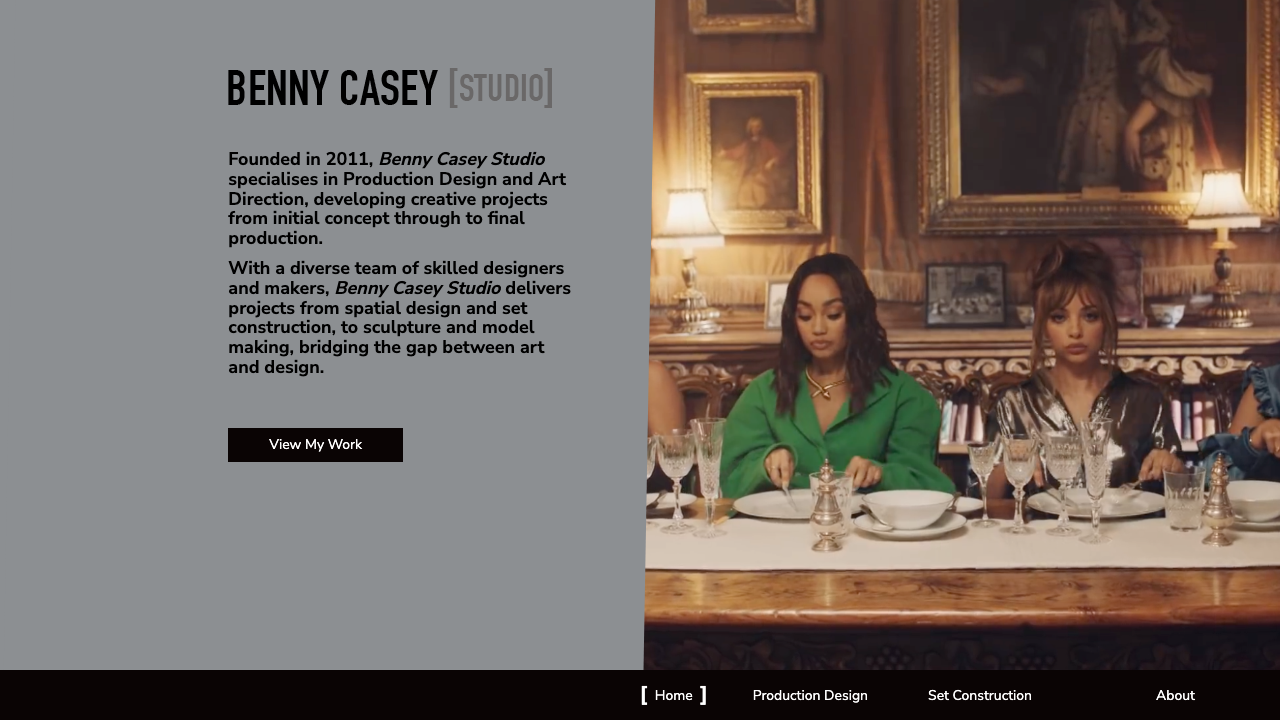 BENNY CASEY STUDIO LTD website preview