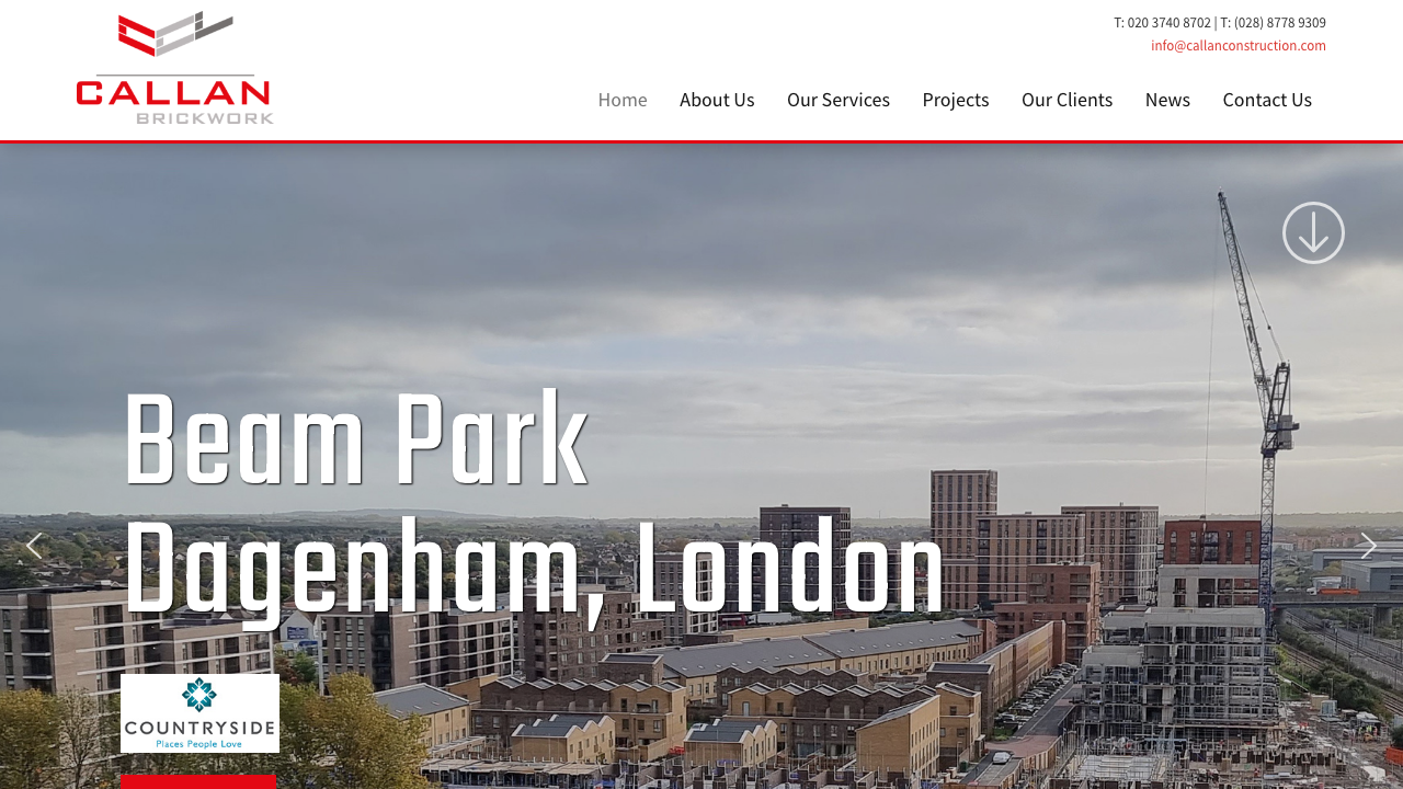 CALLAN INSTALLATIONS LIMITED website preview