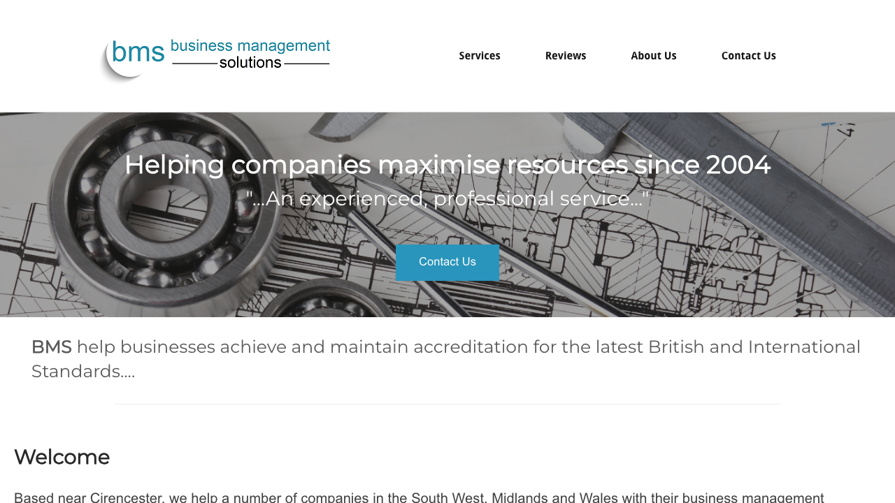 BAYS MANAGEMENT & SOLUTIONS LTD website preview