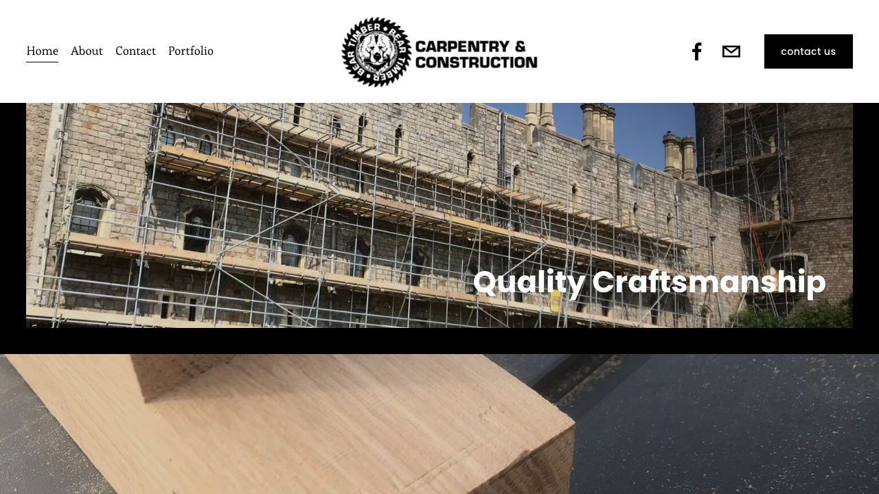 BEAR TIMBER FRAME SPECIALISTS LTD. website preview