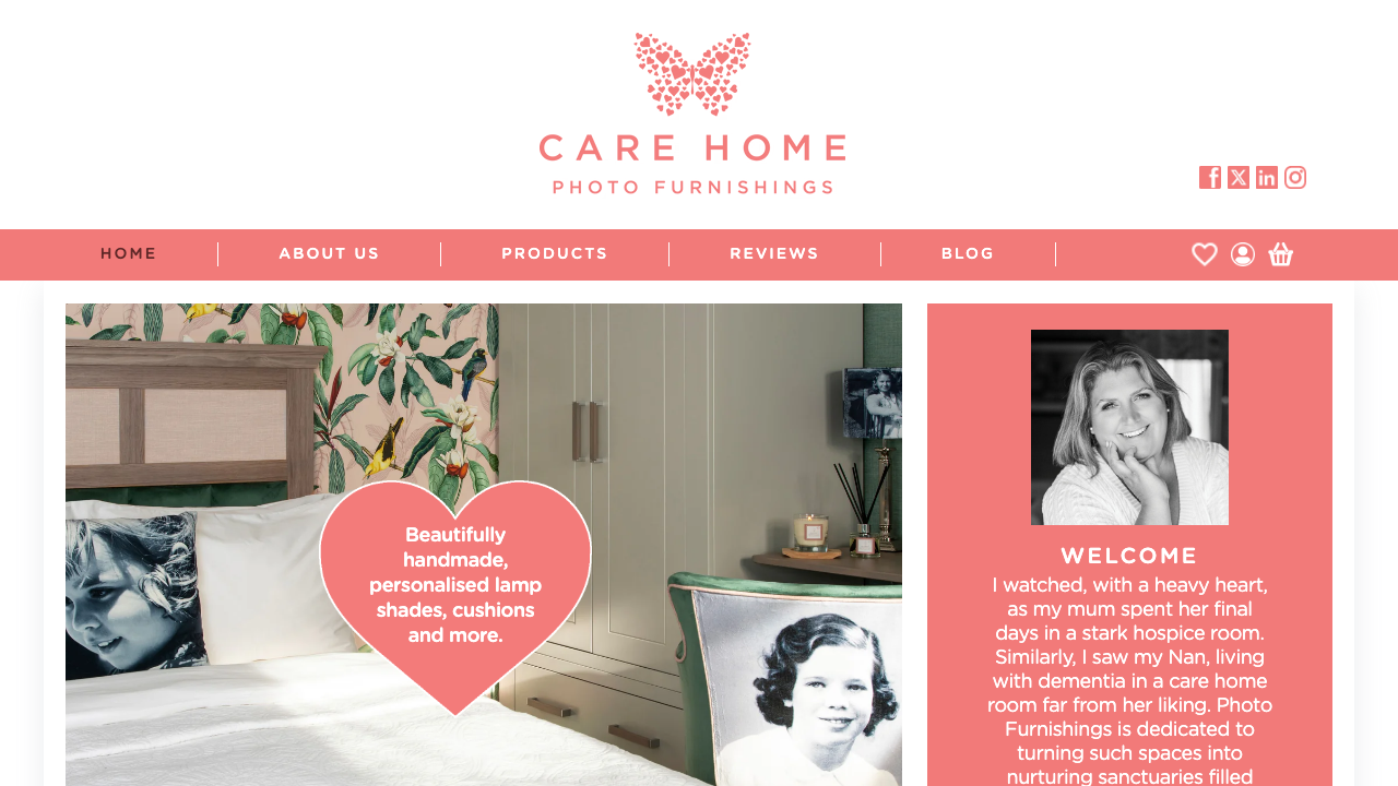 CARE HOME PHOTO FURNISHINGS LTD website preview