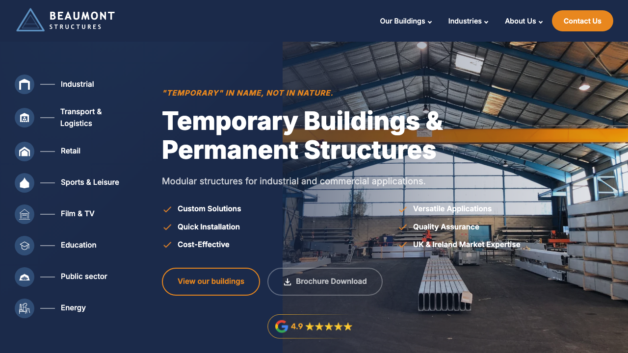 BEAUMONT GATE GROUP LTD website preview