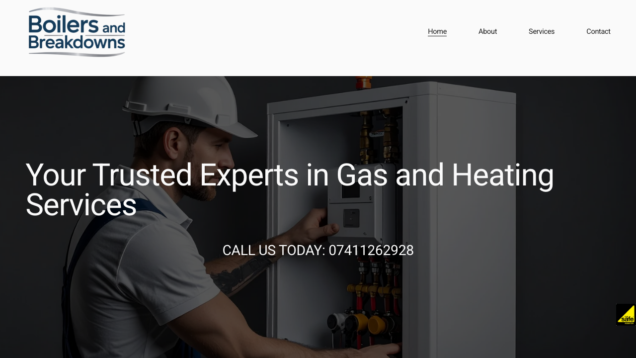 BOILERS AND BREAKDOWNS NW LTD website preview