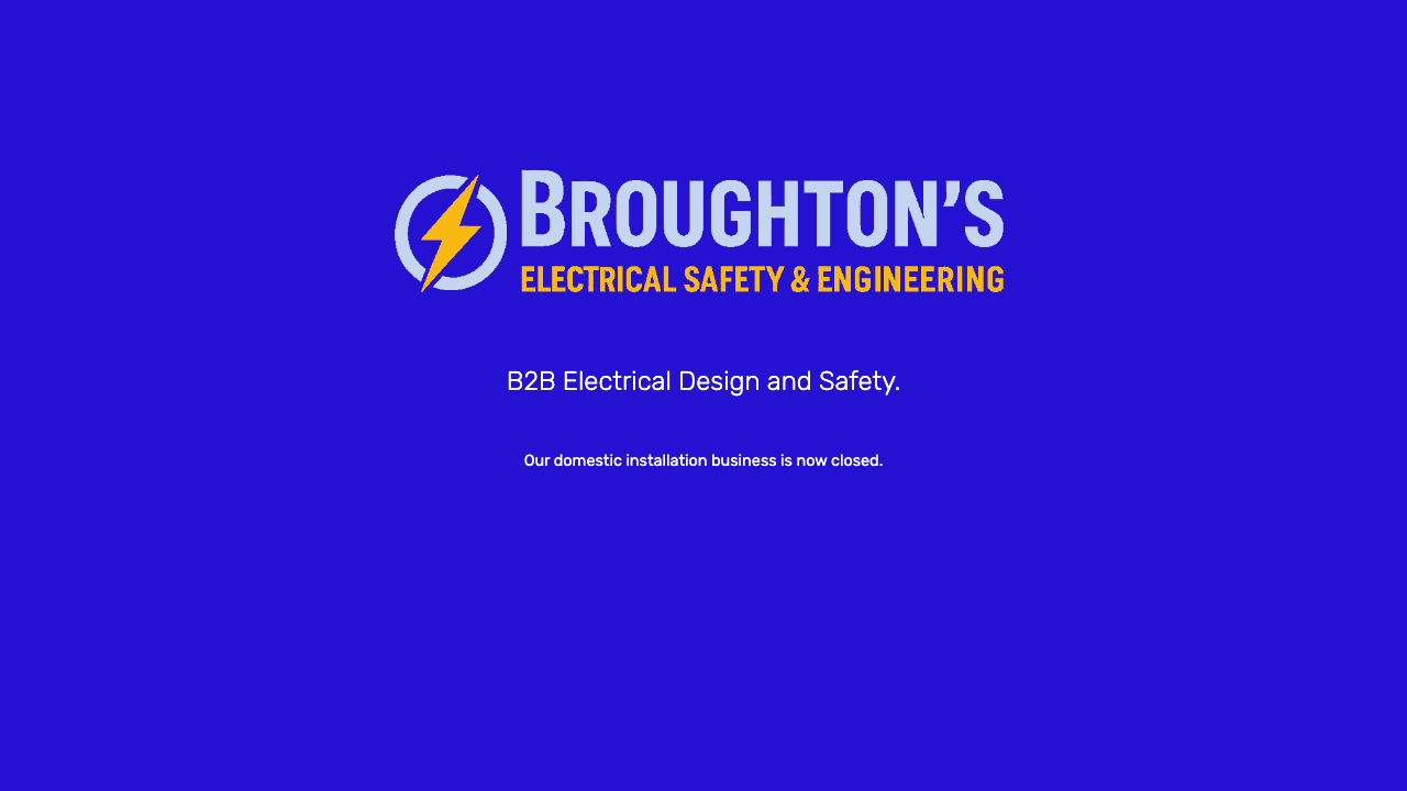 BROUGHTON'S ELECTRICAL GROUP LTD website preview