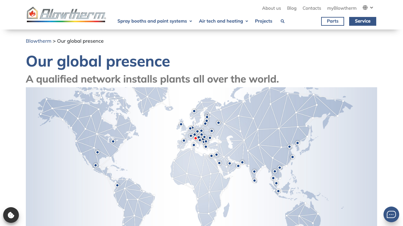 BLOWTHERM UK LIMITED website preview