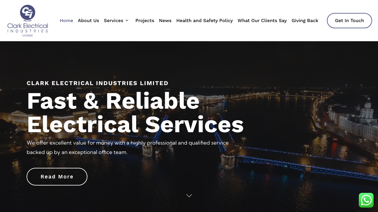 CLARK ELECTRICAL INDUSTRIES LIMITED website preview