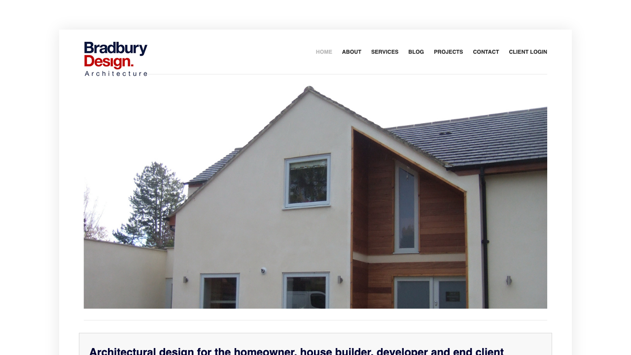 BRADBURY DESIGN LTD website preview