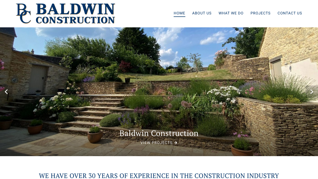 BALDWINS CONSTRUCTION LTD website preview