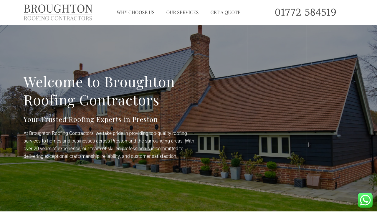 BROUGHTON ROOFING LTD website preview