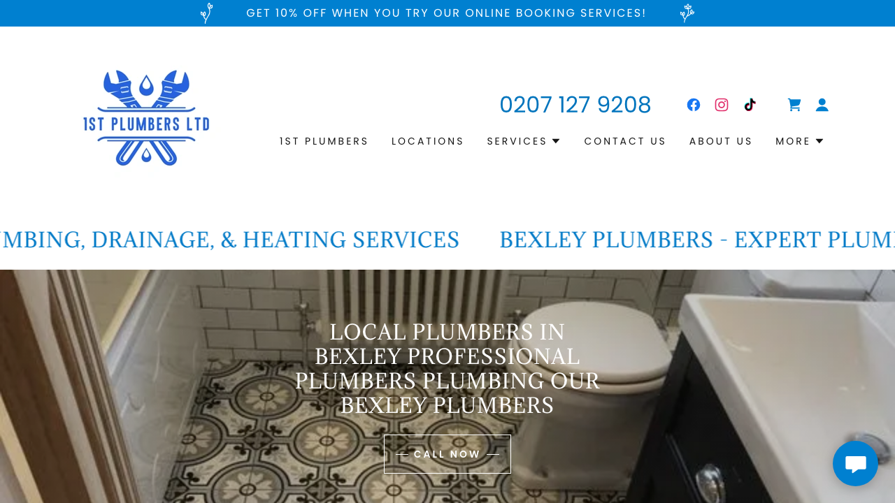 1ST PLUMBERS LTD website preview