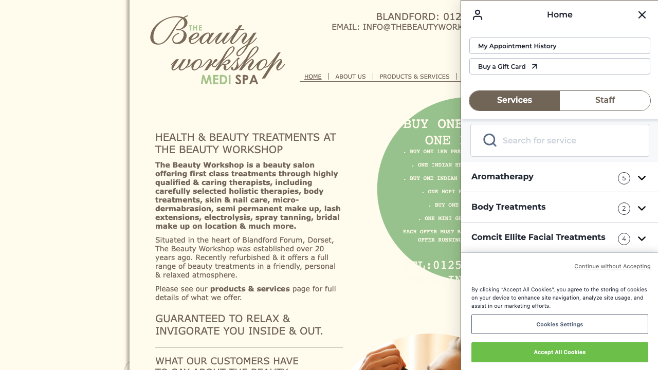 BEATY SERVICES LTD website preview