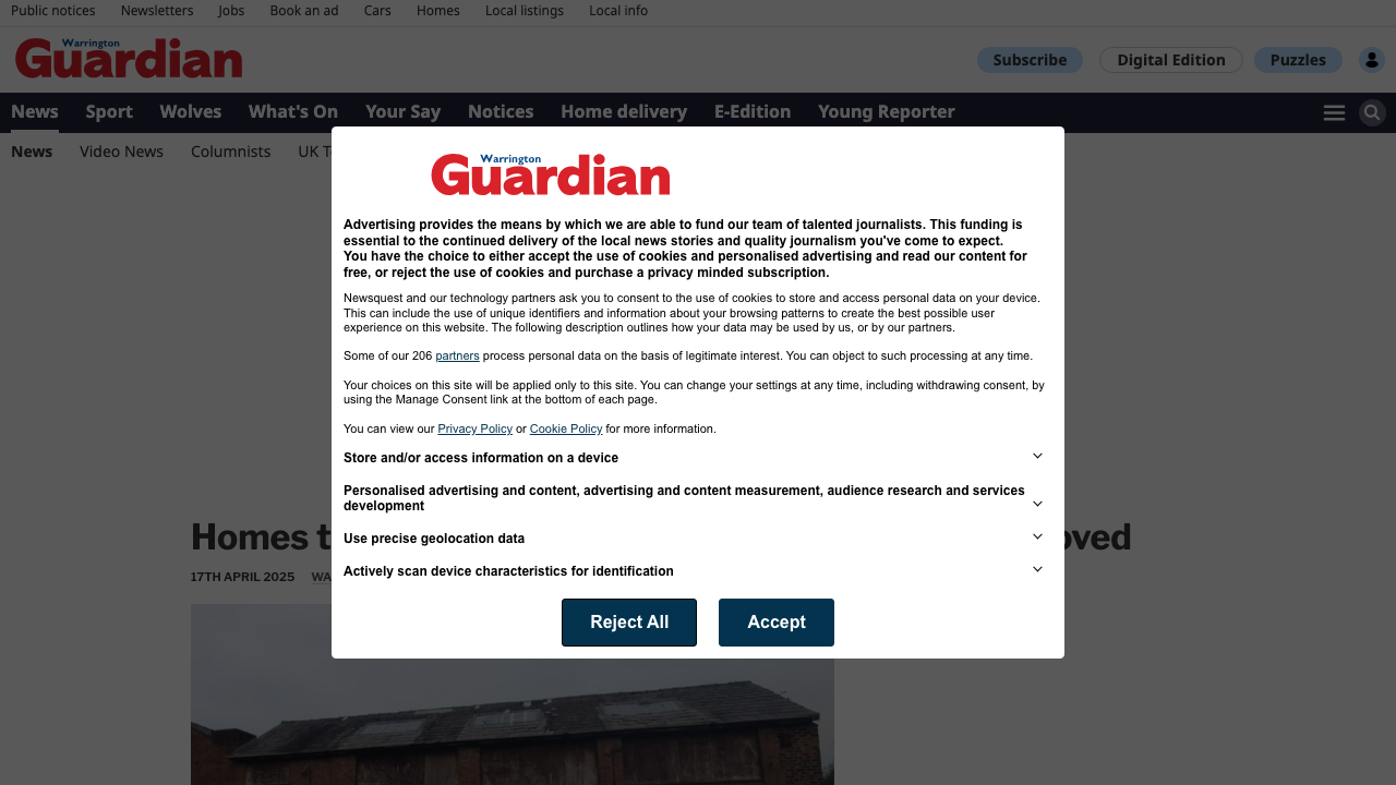 CALORE HOMES LTD website preview