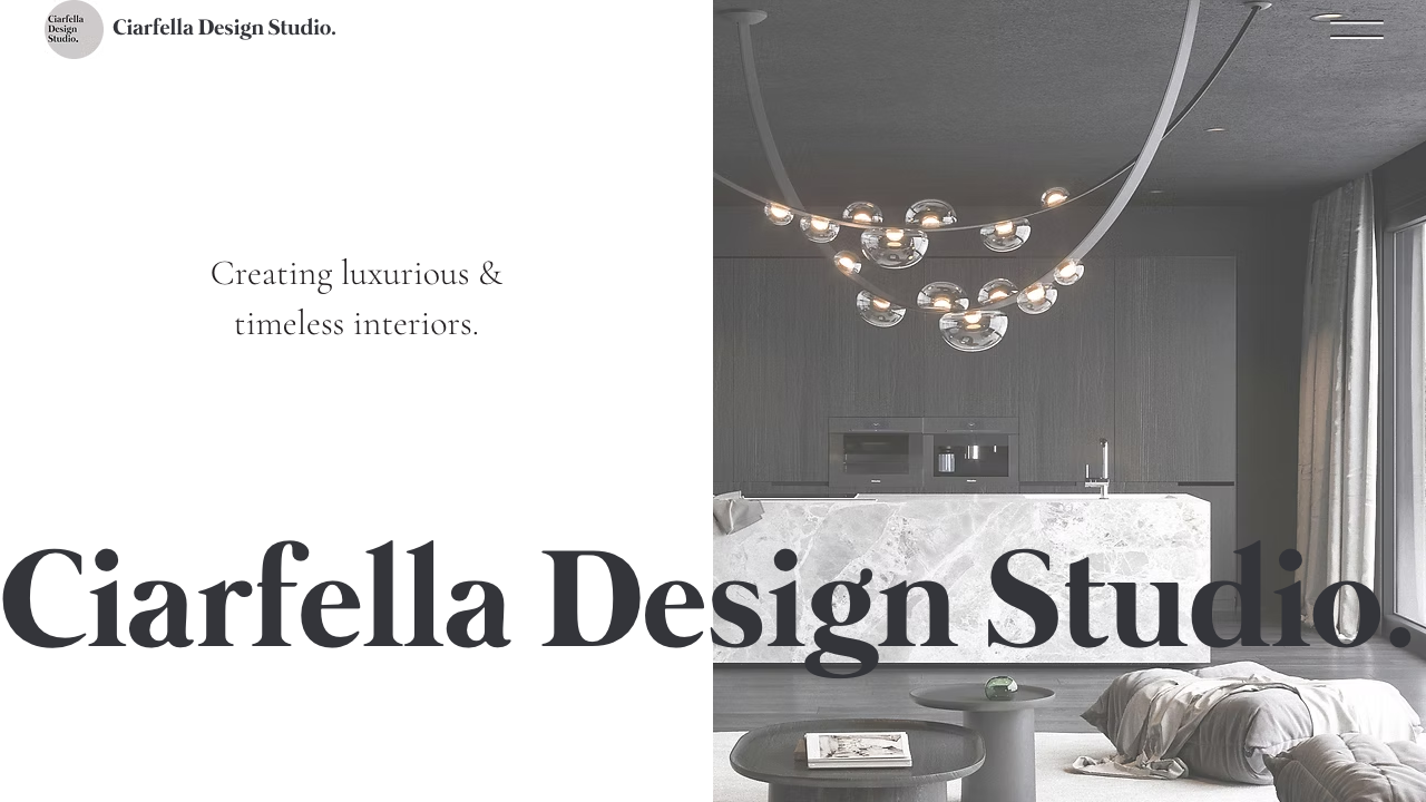 CIARFELLA DESIGN STUDIO LTD website preview