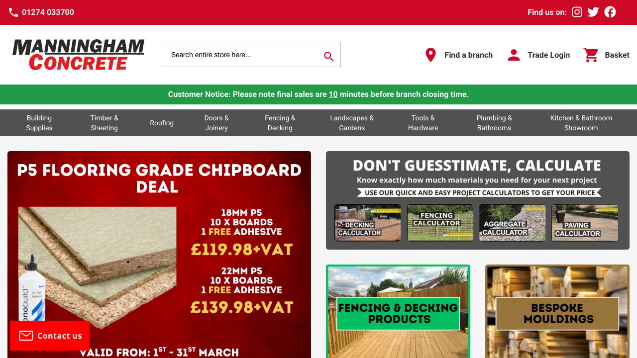 CEM LANDSCAPES LTD website preview