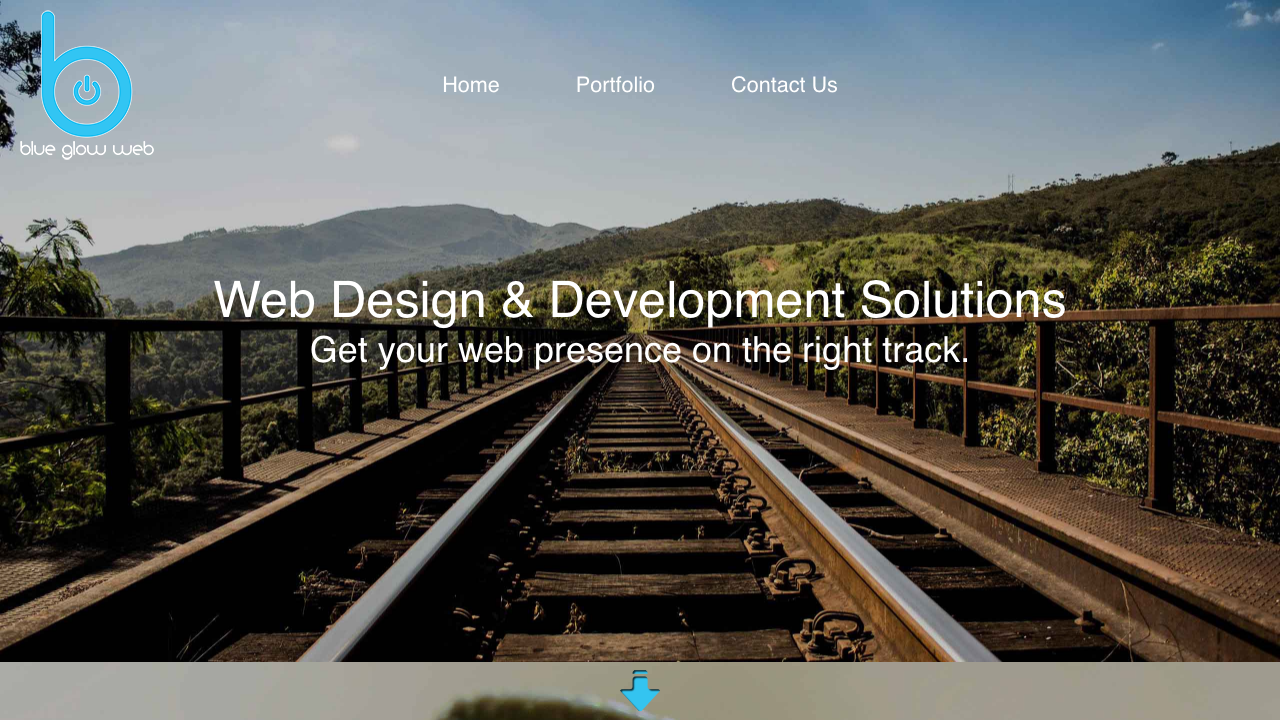 BLUE GLOW WEB LIMITED website preview