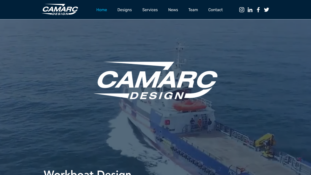 CAMARC DESIGN LIMITED website preview