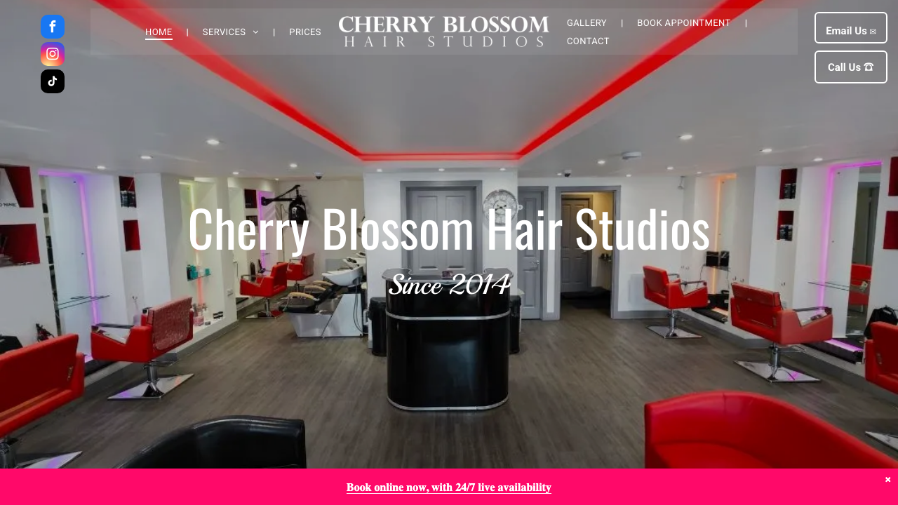 CHERRY BLOSSOM STUDIO LTD website preview