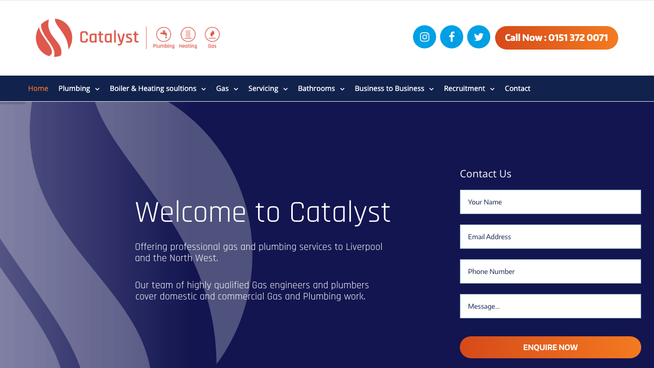 CATALYST ENERGY LTD website preview
