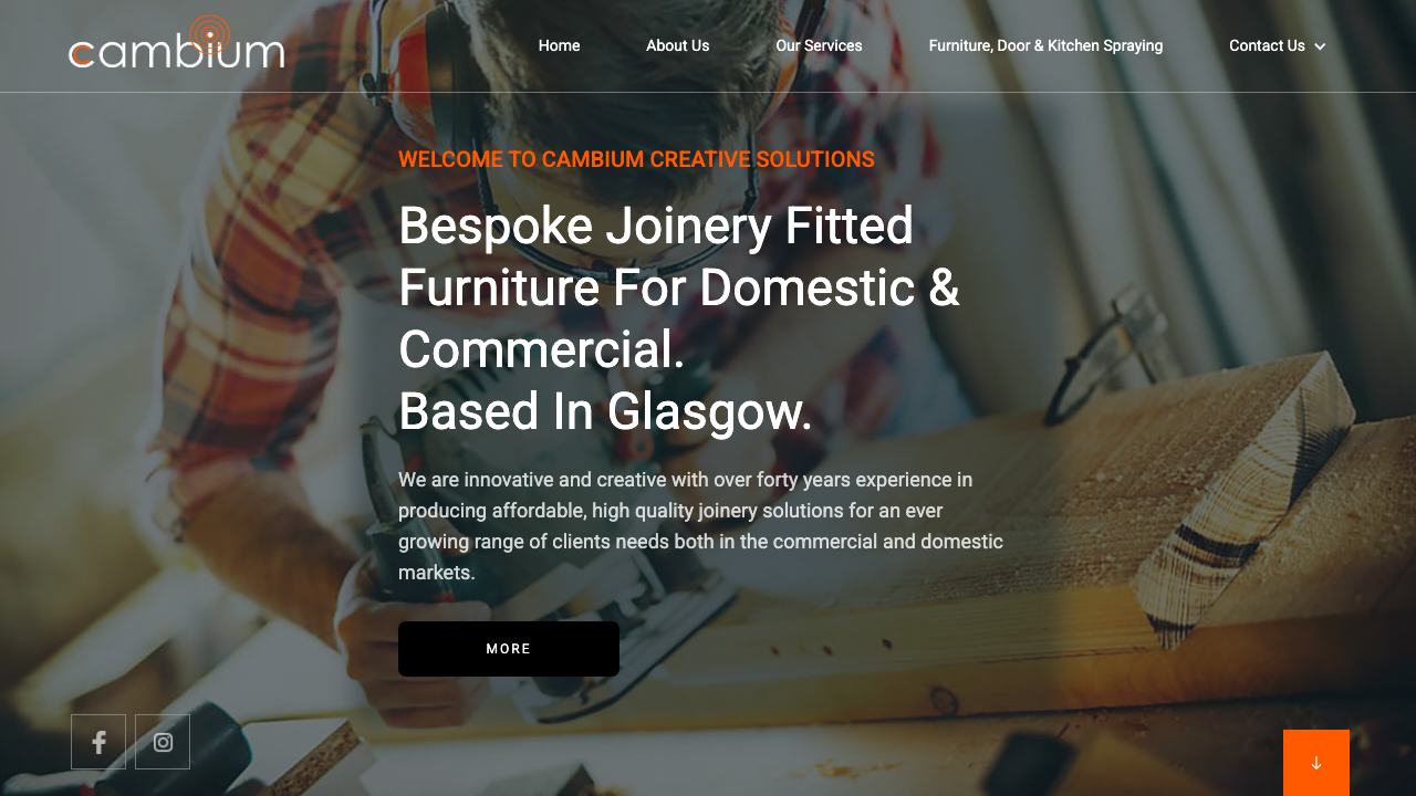 CAMBIUM CREATIVE SOLUTIONS LIMITED website preview