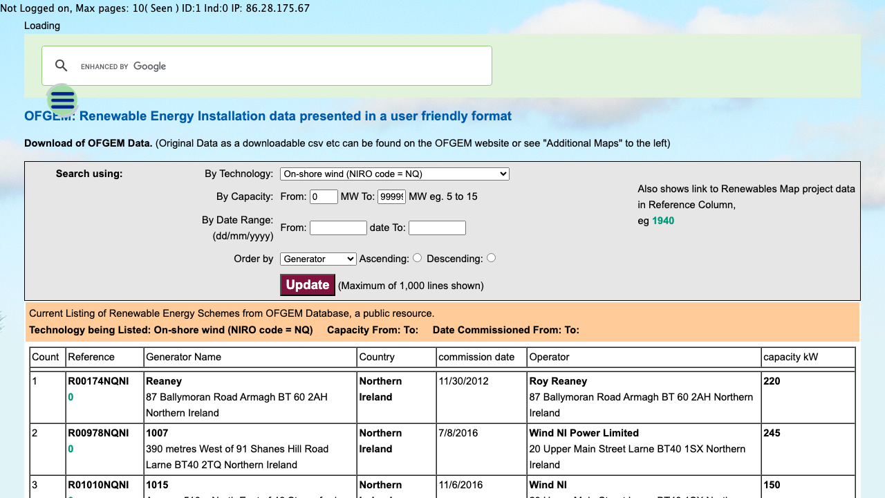 BR ENERGY LIMITED website preview