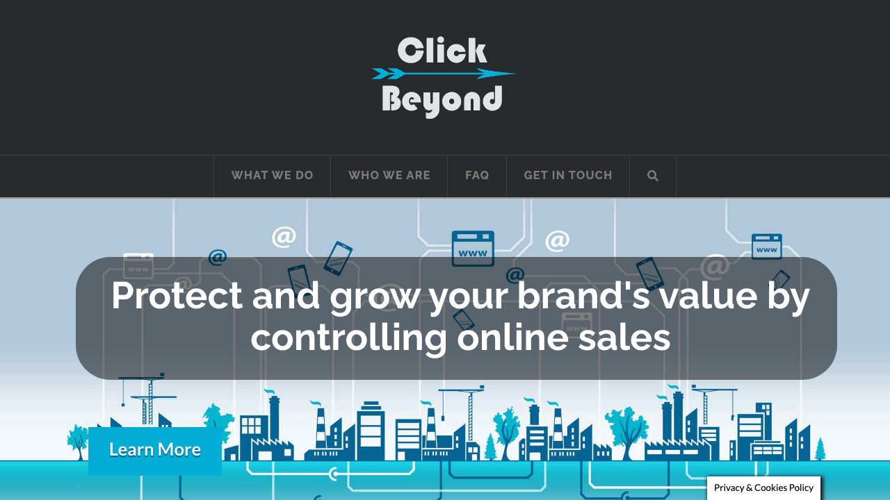CLICK BEYOND LTD website preview