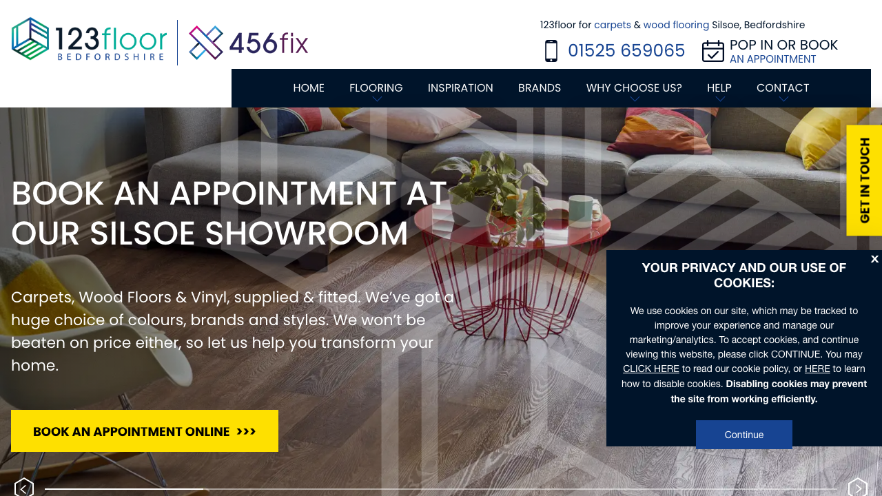 123FLOOR LIMITED website preview