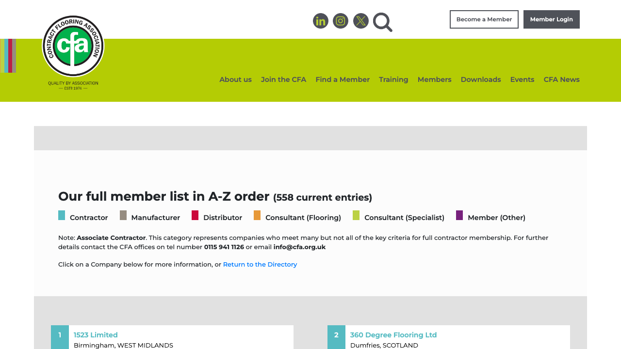 BETTS FLOORING LIMITED website preview