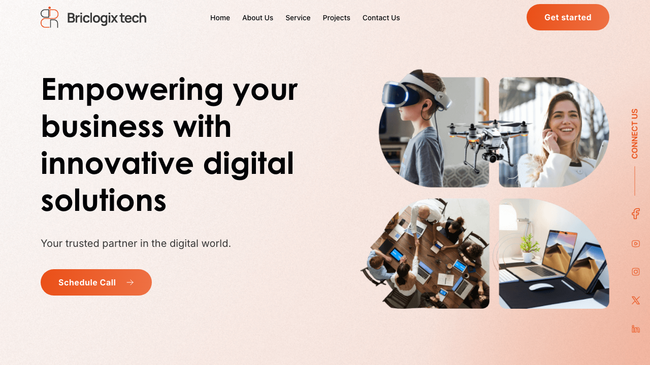 BRICLOGIX TECHNOLOGIES LTD website preview