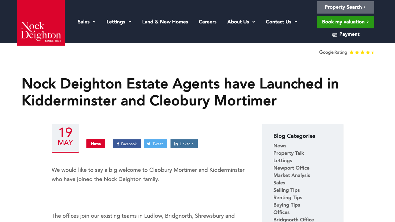 CLEOBURY PROPERTY SERVICES LIMITED website preview