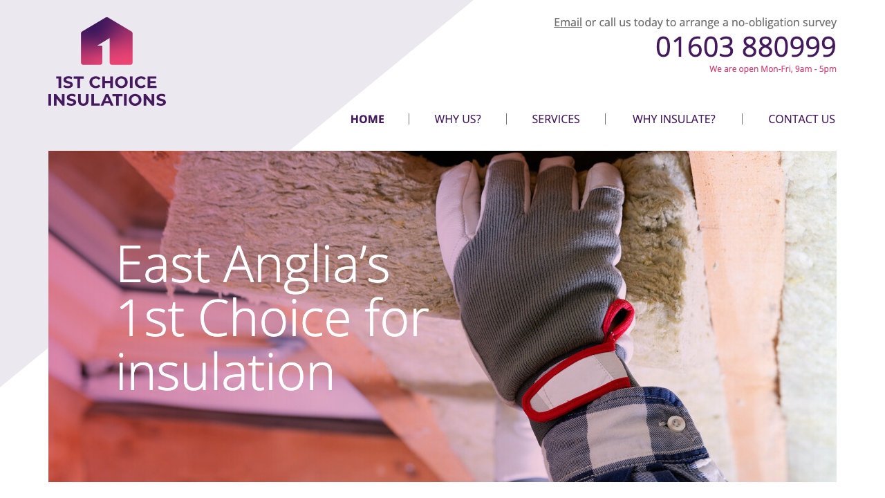 1ST CHOICE INSULATIONS LTD website preview