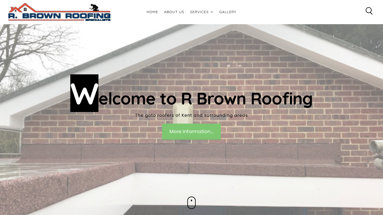 BROWN ROOFING (KENT) LTD website preview