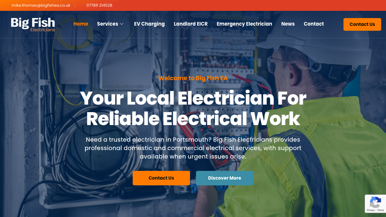 BIG FISH EA LTD website preview