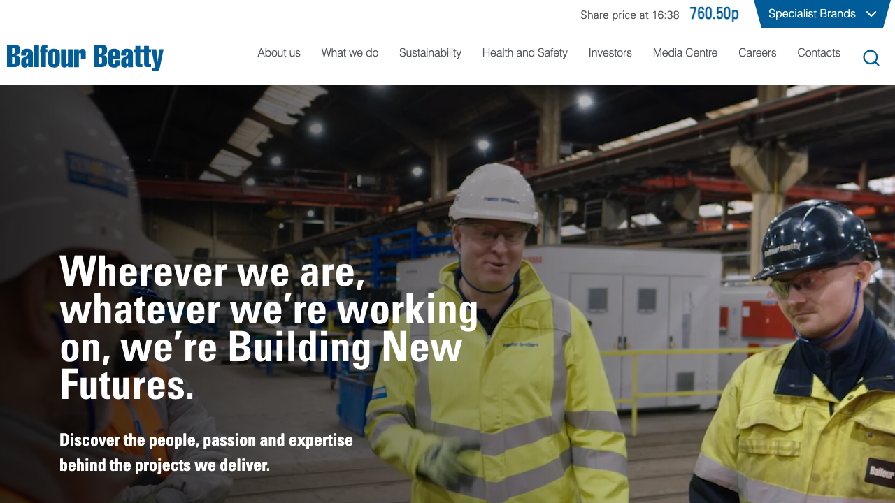 BALFOUR BEATTY LIVING PLACES LIMITED website preview
