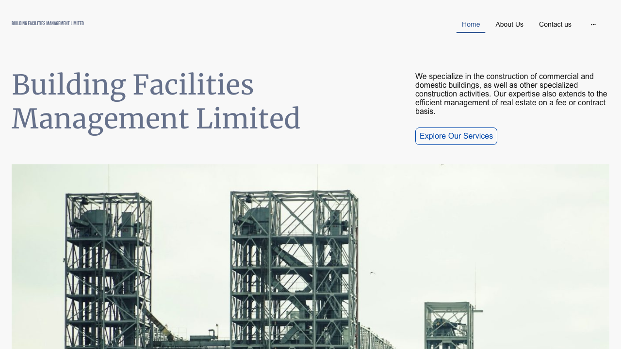 BFM CONTRACTS LIMITED website preview