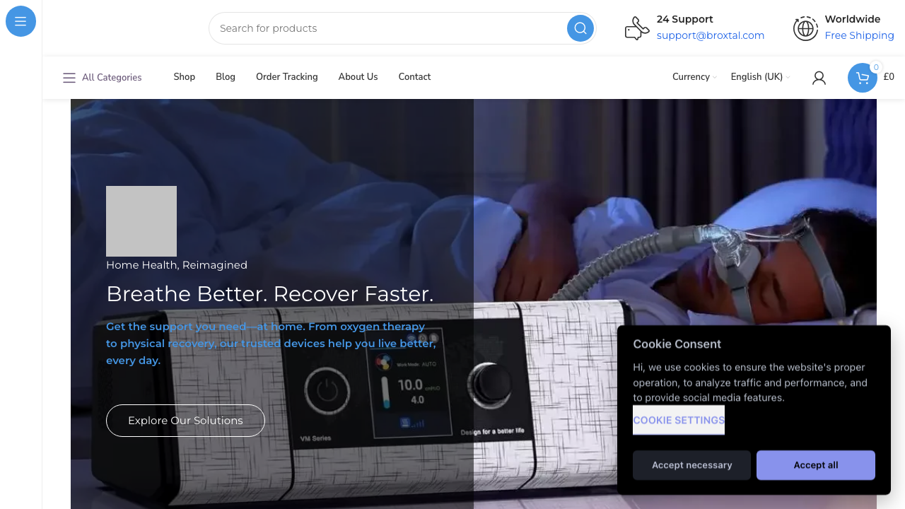 BROXTAL LTD website preview