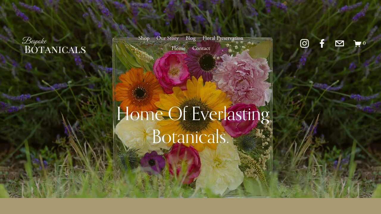 BESPOKE BOTANICS LTD website preview