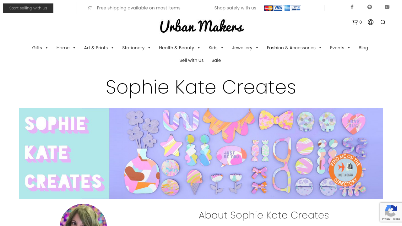 BY KATE CREATES LTD website preview
