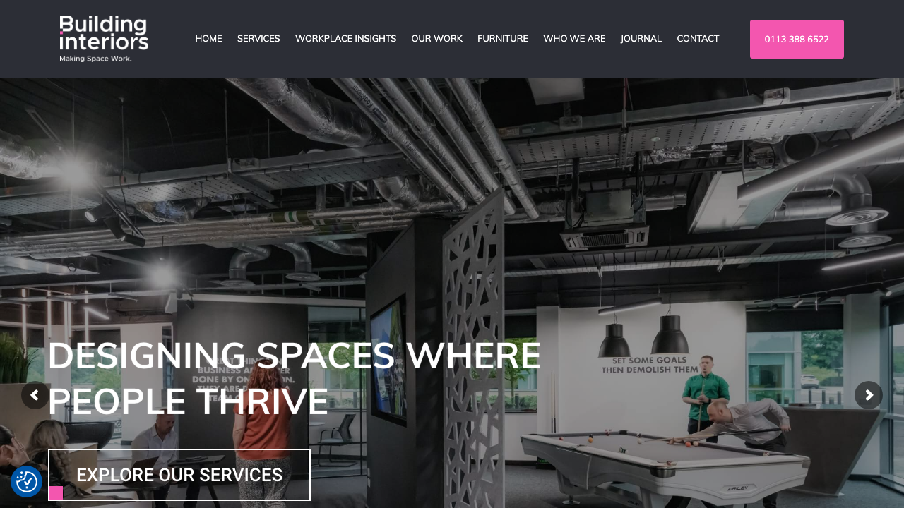 BUILDING INTERIORS LIMITED website preview