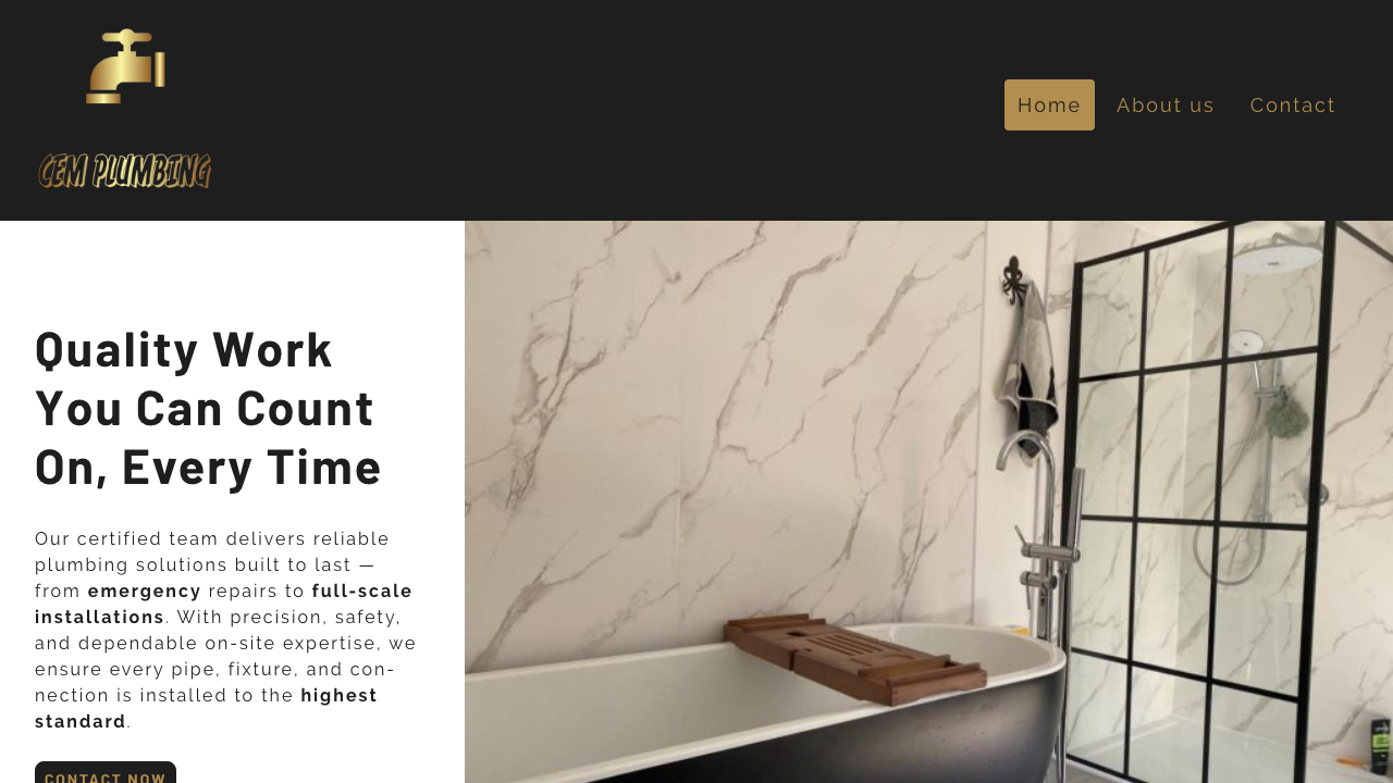 CEM PLUMBING LIMITED website preview