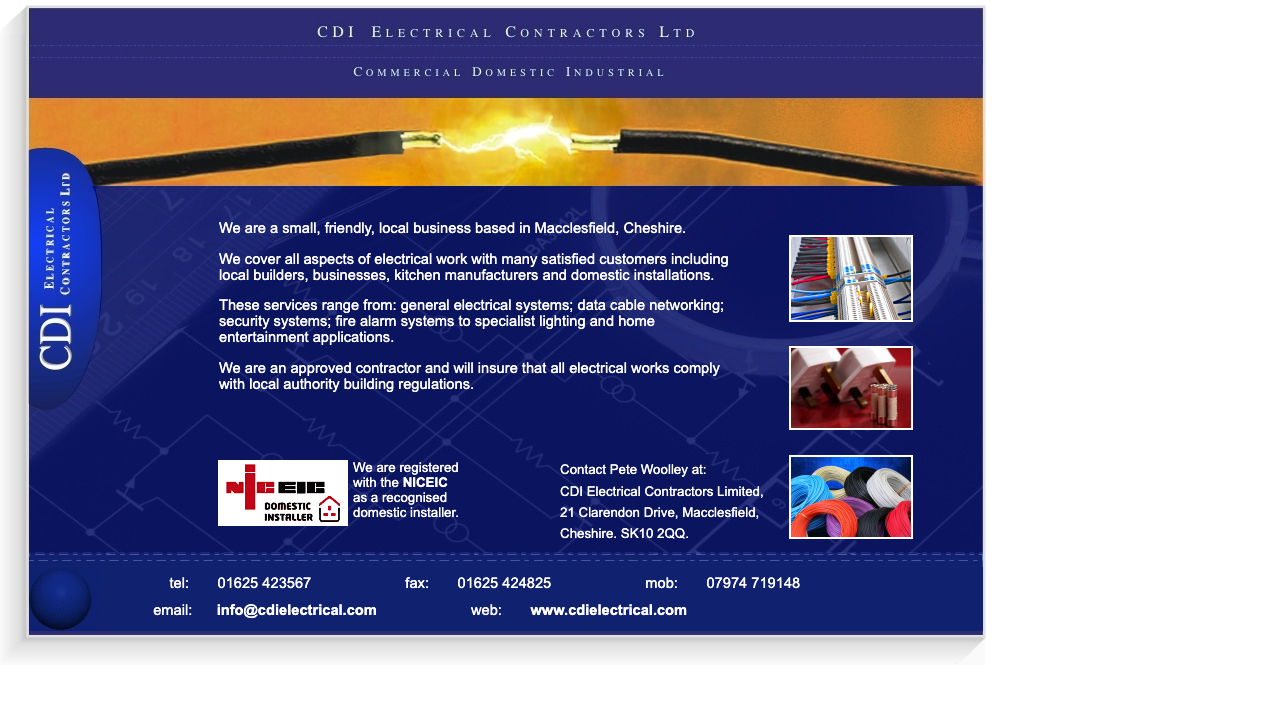 C D I ELECTRICAL CONTRACTORS LIMITED website preview