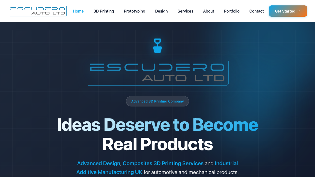 ESCUDERO AUTO LTD website preview