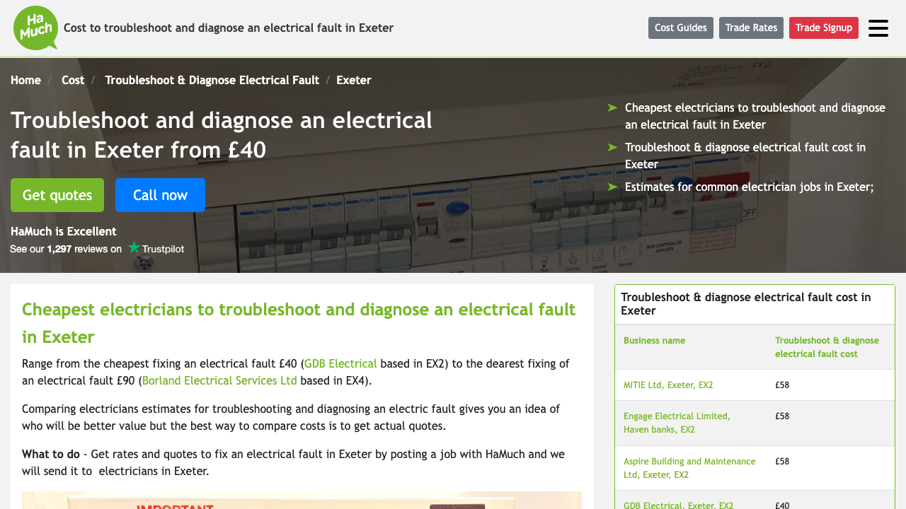 BORLAND ELECTRICAL SERVICES LIMITED website preview