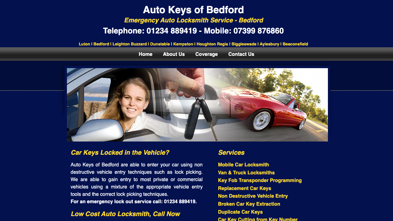 .A ROCKET LOCKSMITH LIMITED website preview