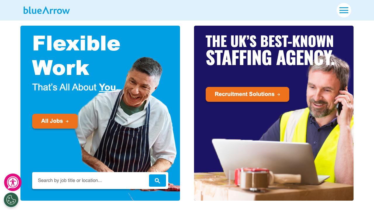 BLUE ARROW CONSULTANCY LTD website preview