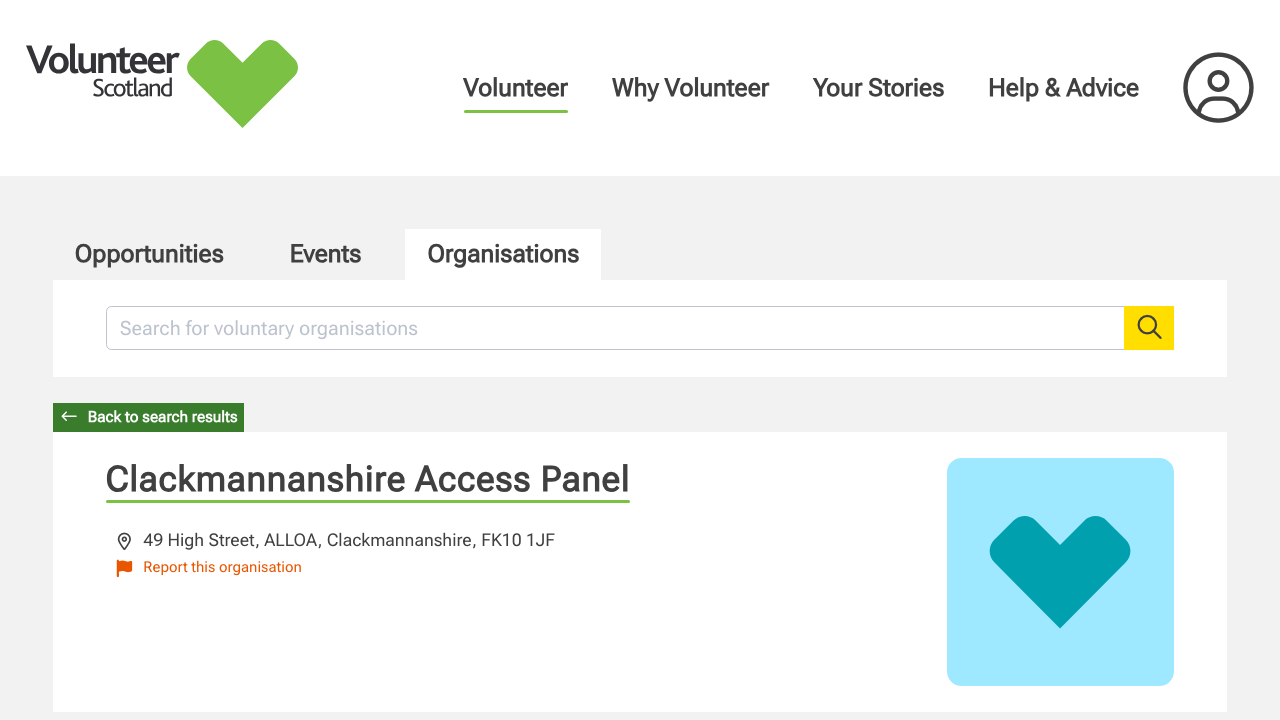 CENTRAL ACCESS SCOTLAND LTD website preview