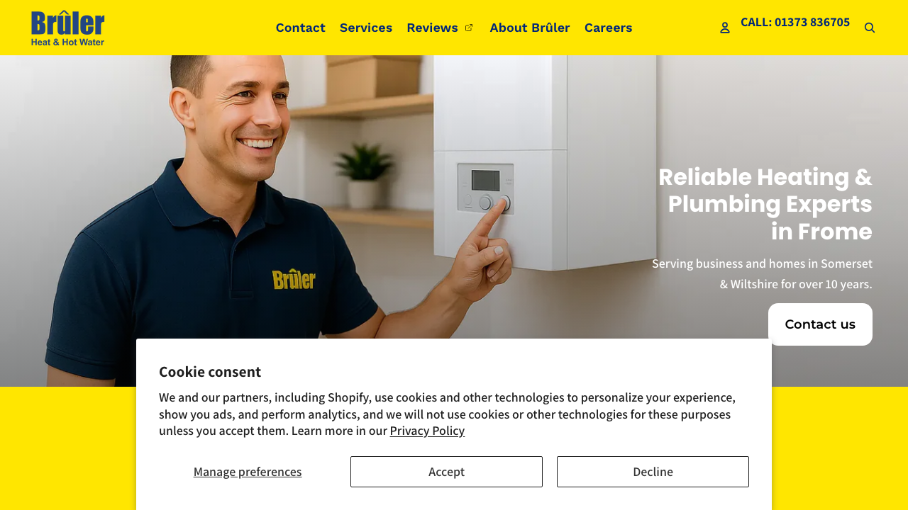 BRULER LIMITED website preview