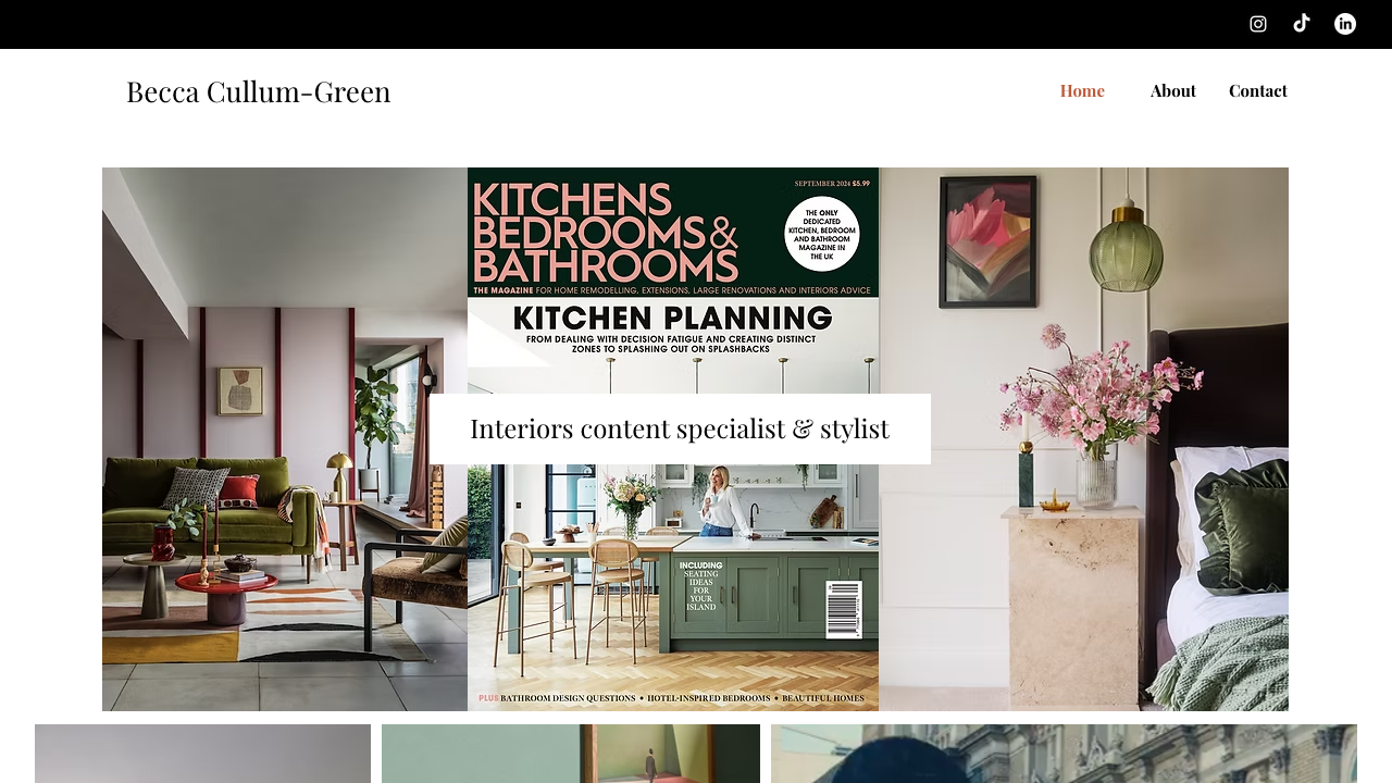 BECCA CULLUM-GREEN LTD website preview