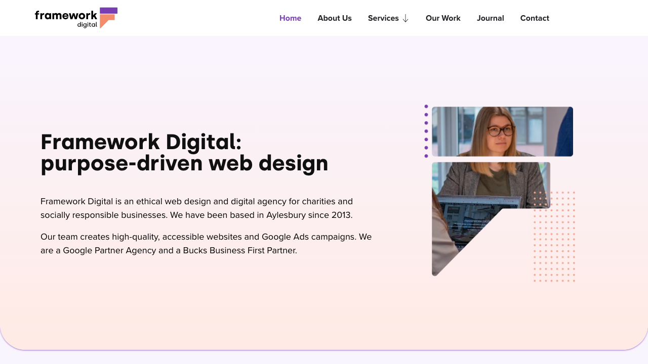 FRAMEWORK DIGITAL LTD website preview